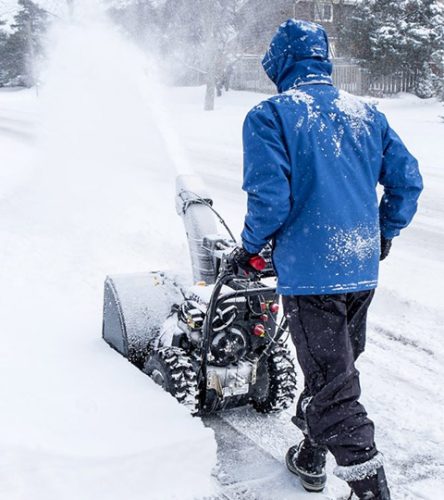 Snow removal service in Hudson